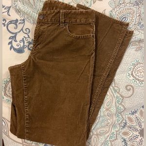 Classic Favorite Fit JCrew Brown Corduroy Pants